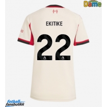 Liverpool Hugo Ekitike #22 Bortedrakt Dame 2025-26 Kortermet